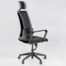 Кресло FALTO D3 DTR-11KPL/BK/BK Спинка черная/сидение черное/Каркас черный